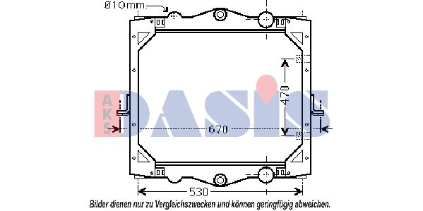AKS DASIS Radiators, Motora dzesēšanas sistēma 290013N